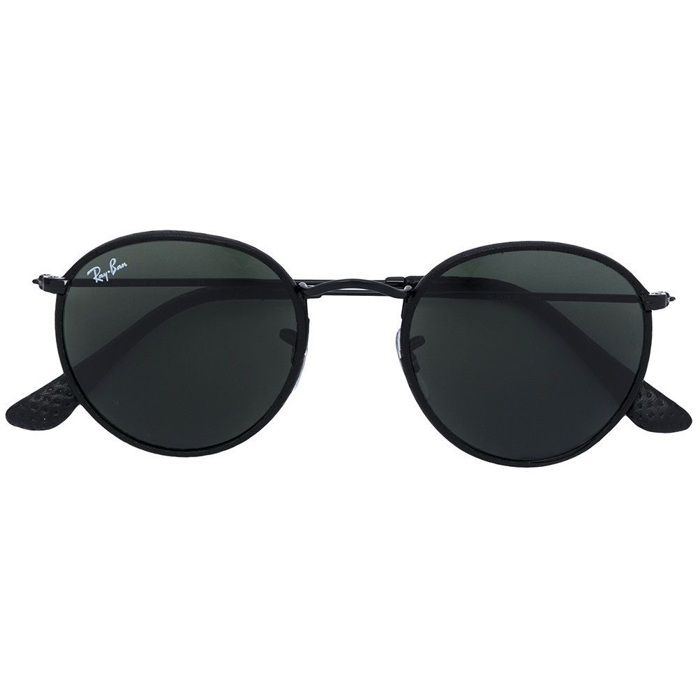 NEW BLACK RAYBAN ROUND